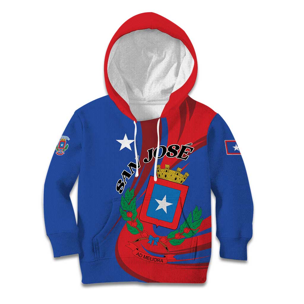 Personalized Costa Rica San José Kid Hoodie Ad Meliora - Wonder Print Shop