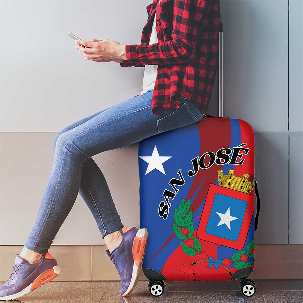 Costa Rica San José Luggage Cover Ad Meliora - Wonder Print Shop