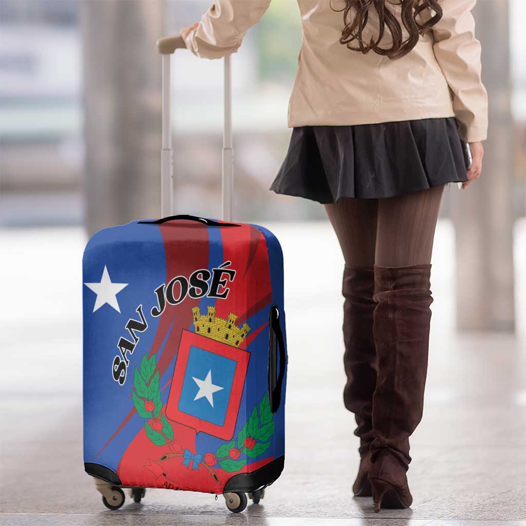 Costa Rica San José Luggage Cover Ad Meliora - Wonder Print Shop