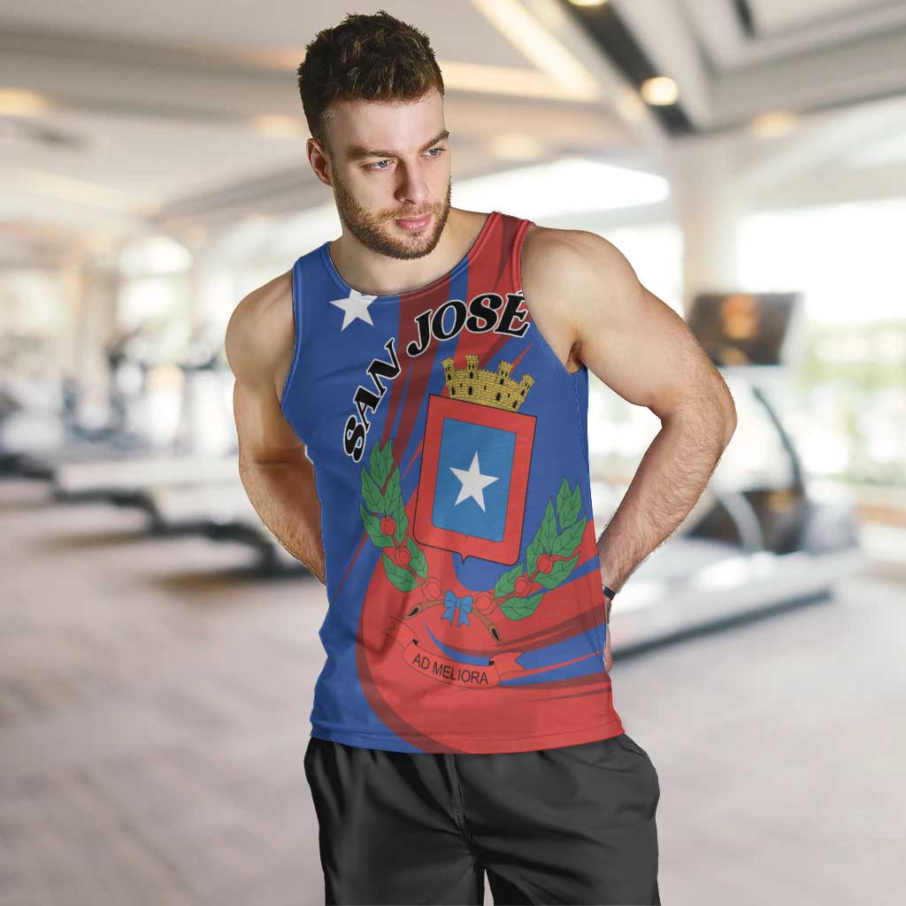 Personalized Costa Rica San José Men Tank Top Ad Meliora - Wonder Print Shop