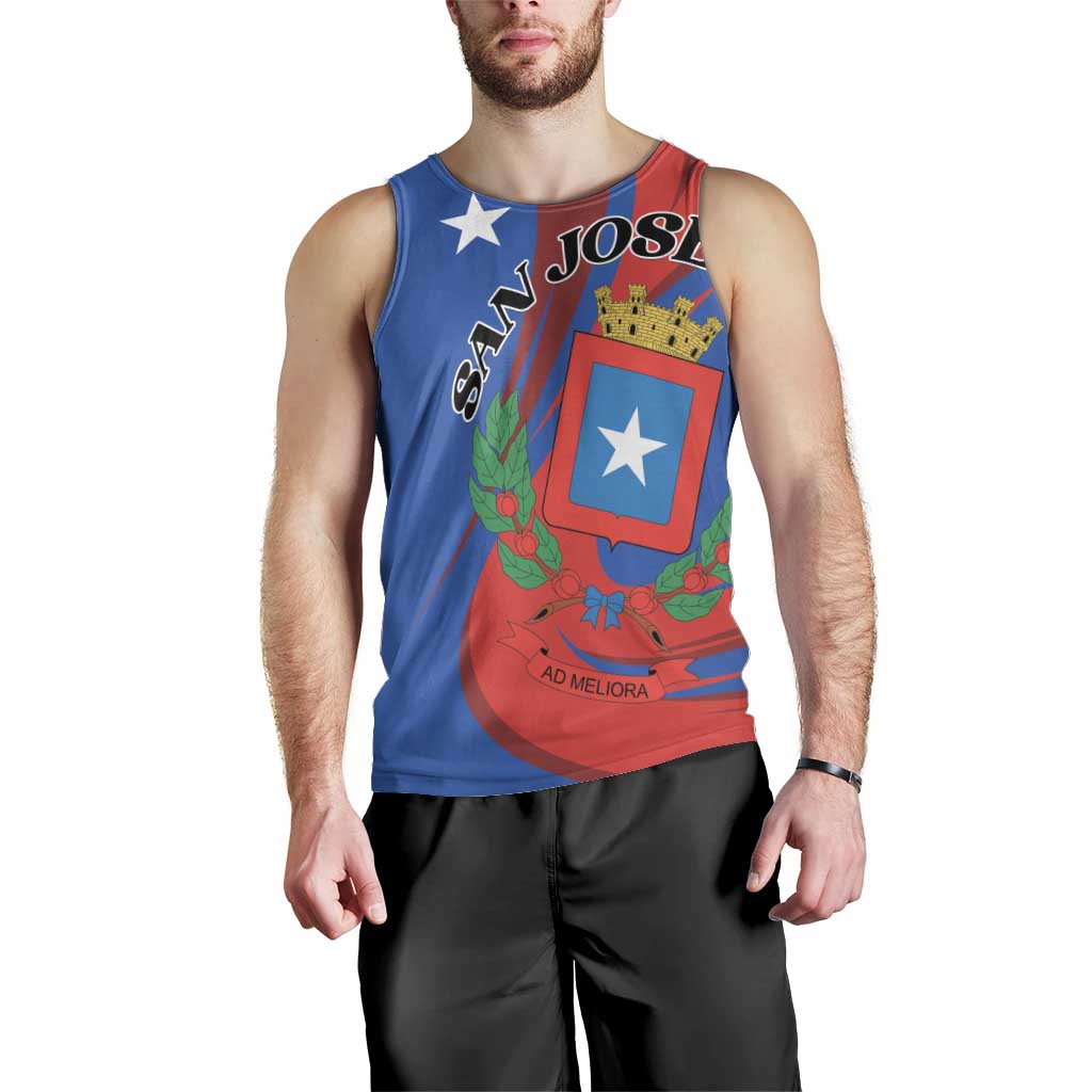 Personalized Costa Rica San José Men Tank Top Ad Meliora - Wonder Print Shop