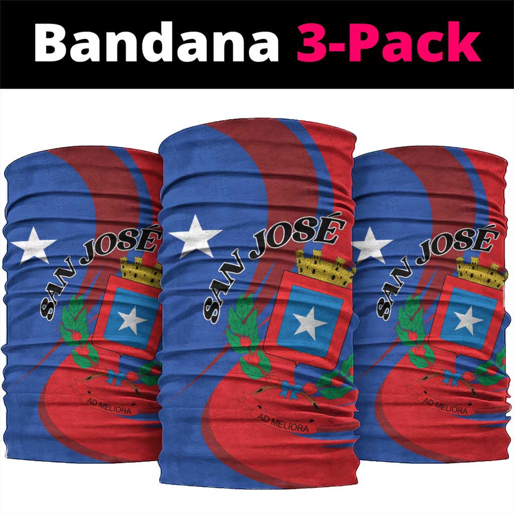 Costa Rica San José Neck Gaiter Ad Meliora - Wonder Print Shop
