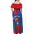 Personalized Costa Rica San José Off Shoulder Maxi Dress Ad Meliora - Wonder Print Shop
