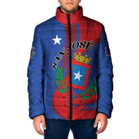 Personalized Costa Rica San José Padded Jacket Ad Meliora - Wonder Print Shop