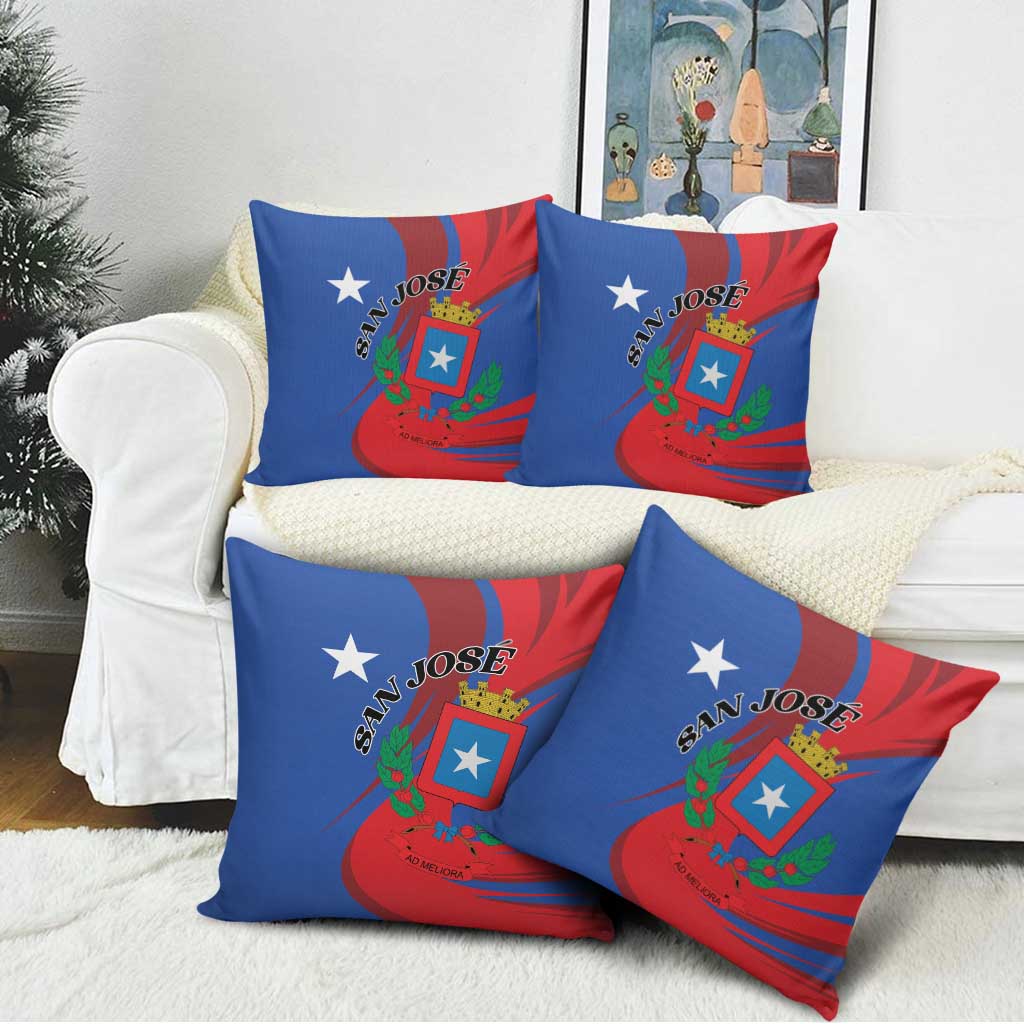 Costa Rica San José Pillow Cover Ad Meliora - Wonder Print Shop