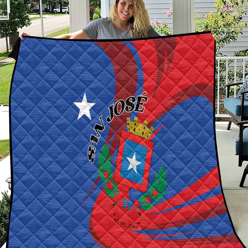 Costa Rica San José Quilt Ad Meliora - Wonder Print Shop