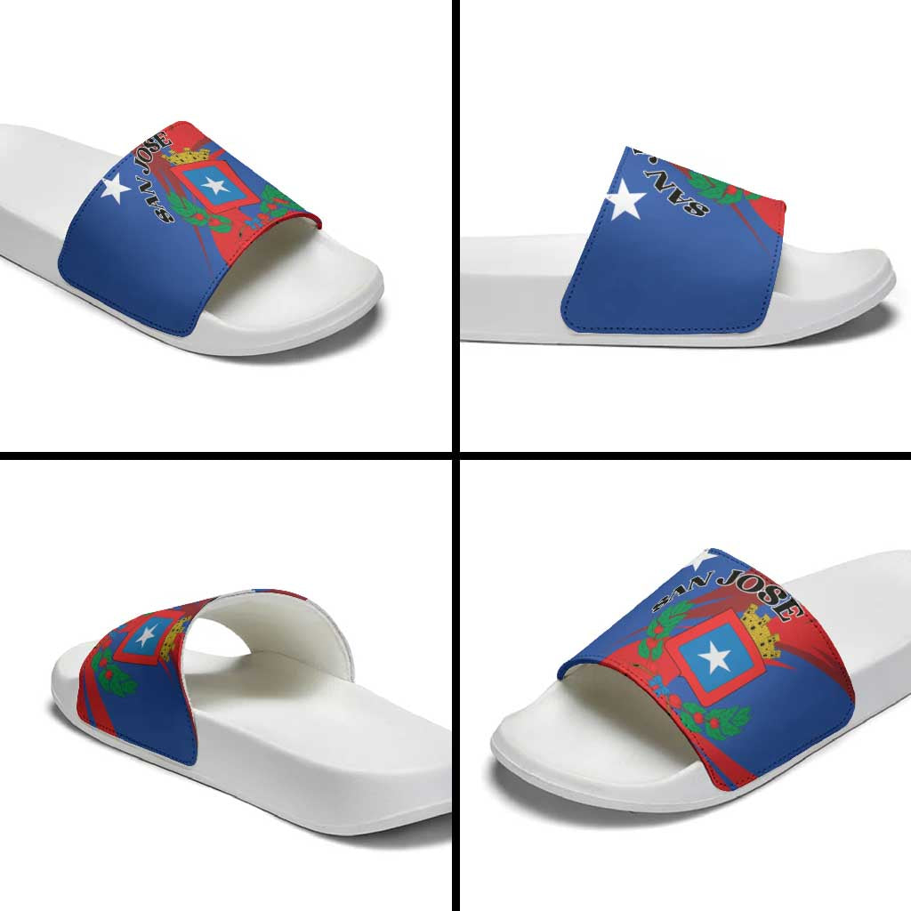 Costa Rica San José Slide Sandals Ad Meliora - Wonder Print Shop