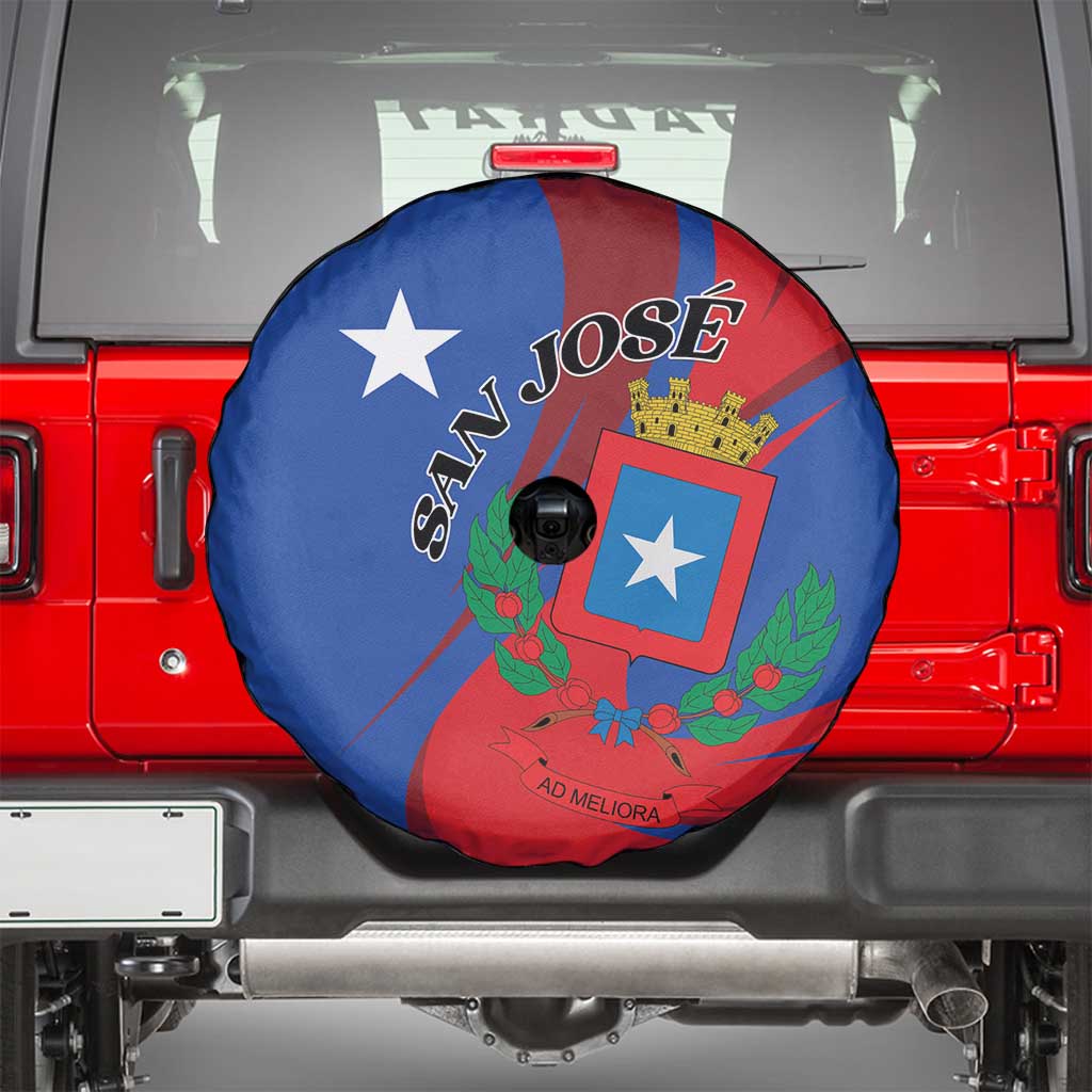 Costa Rica San José Spare Tire Cover Ad Meliora - Wonder Print Shop