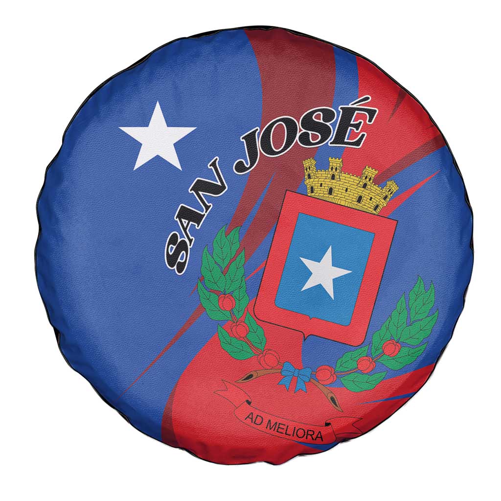 Costa Rica San José Spare Tire Cover Ad Meliora - Wonder Print Shop