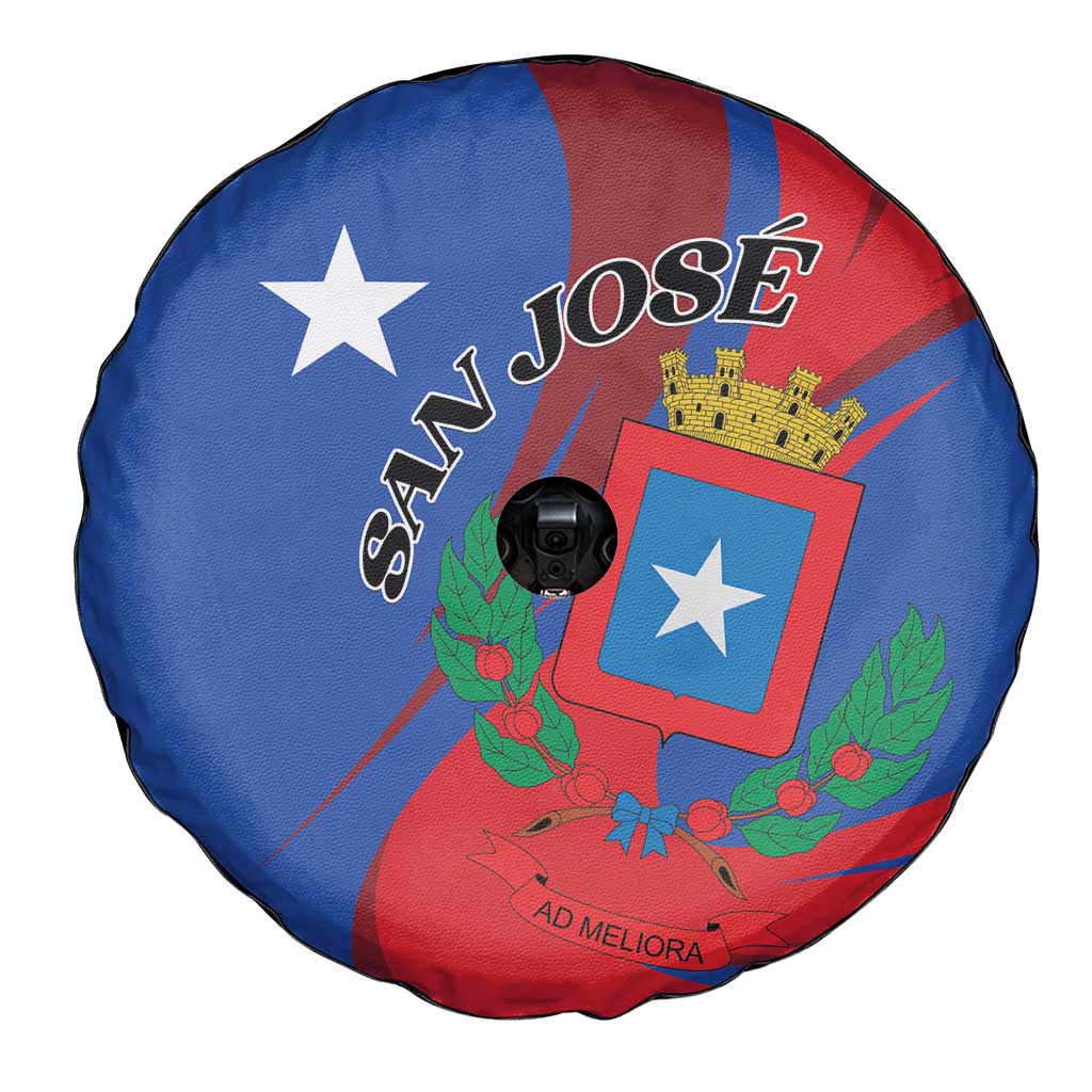 Costa Rica San José Spare Tire Cover Ad Meliora - Wonder Print Shop