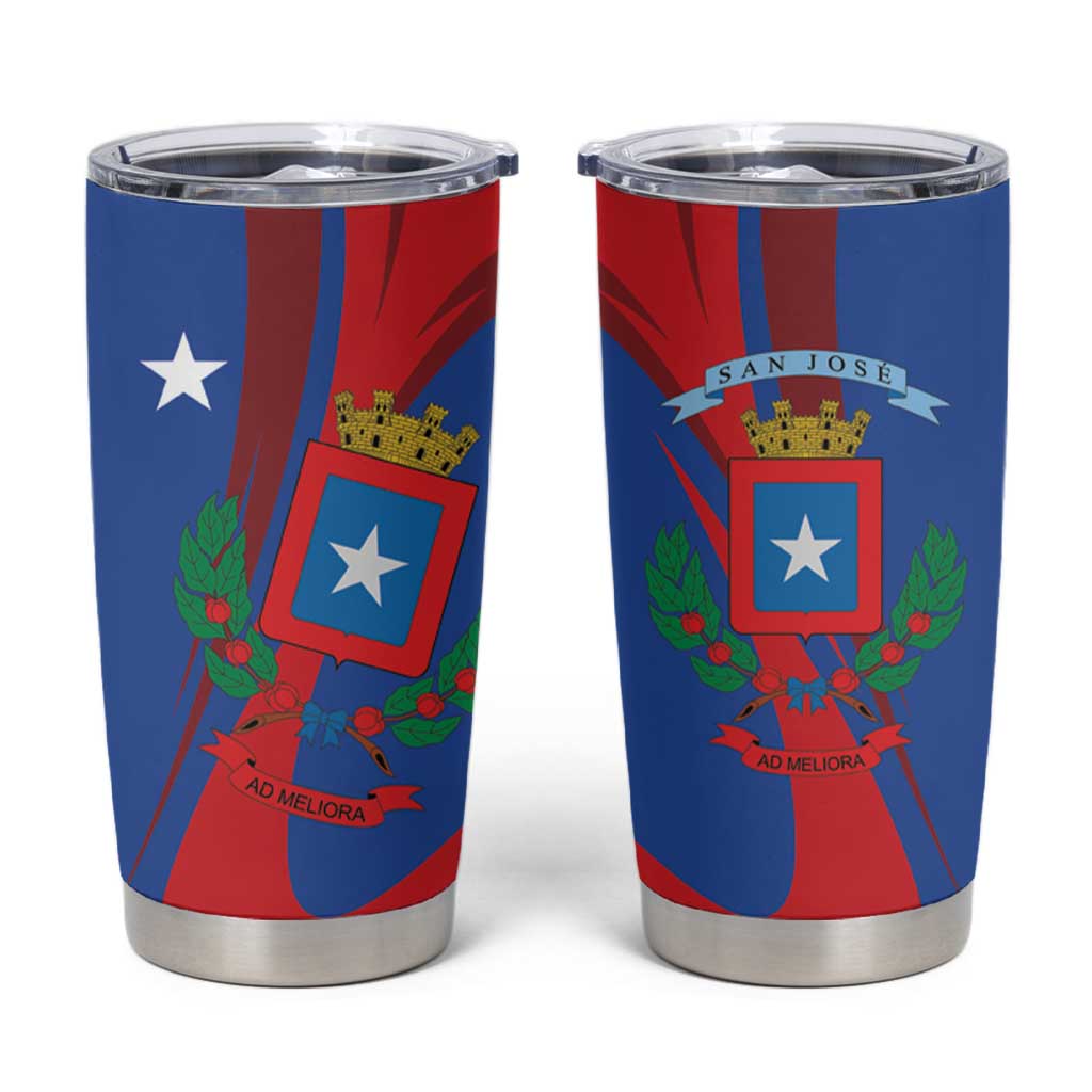 Costa Rica San José Tumbler Cup Ad Meliora - Wonder Print Shop