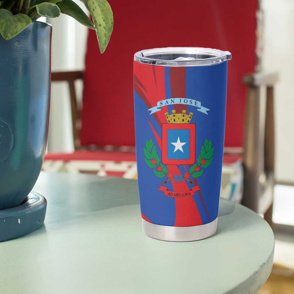 Costa Rica San José Tumbler Cup Ad Meliora - Wonder Print Shop