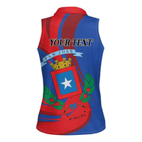 Personalized Costa Rica San José Women Sleeveless Polo Shirt Ad Meliora - Wonder Print Shop