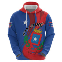 Personalized Costa Rica San José Zip Hoodie Ad Meliora - Wonder Print Shop