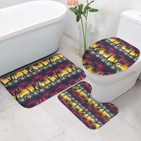 Hawaii Hibiscus Palm Tree Sunset Bathroom Set Tropical Style - Wonder Print Shop