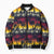 Hawaii Hibiscus Palm Tree Sunset Bomber Puffer Jacket Tropical Style - Wonder Print Shop
