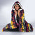 Hawaii Hibiscus Palm Tree Sunset Hooded Blanket Tropical Style - Wonder Print Shop