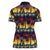 Hawaii Hibiscus Palm Tree Sunset Women Polo Shirt Tropical Style - Wonder Print Shop