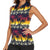 Hawaii Hibiscus Palm Tree Sunset Women Sleeveless Polo Shirt Tropical Style - Wonder Print Shop