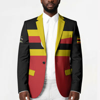 Uganda Flag Stylized Blazer Jamhuri ya Uganda