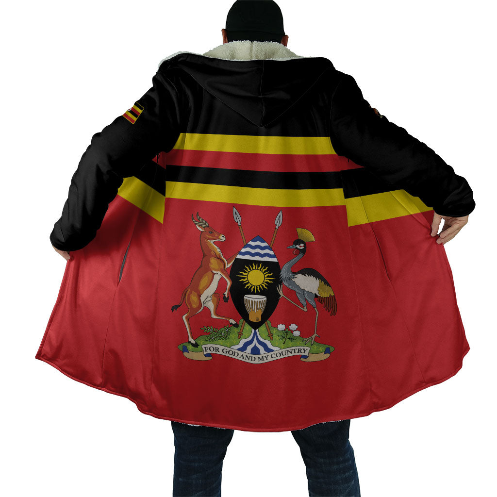 Uganda Flag Stylized Cloak Jamhuri ya Uganda