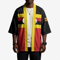 Uganda Flag Stylized Kimono Jamhuri ya Uganda