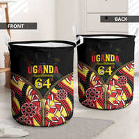 Uganda 64th Anniversary Laundry Basket Happy Independence Day
