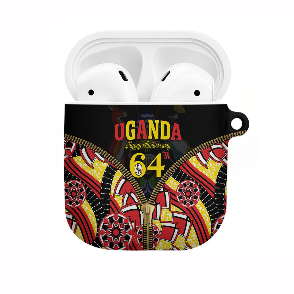 Uganda 64th Anniversary AirPods Case Happy Independence Day