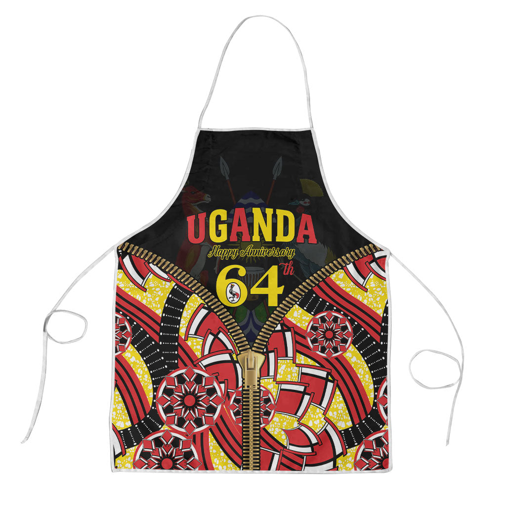 Uganda 64th Anniversary Apron Happy Independence Day