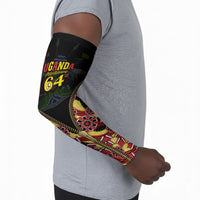 Personalised Uganda 64th Anniversary Arm Sleeves Happy Independence Day
