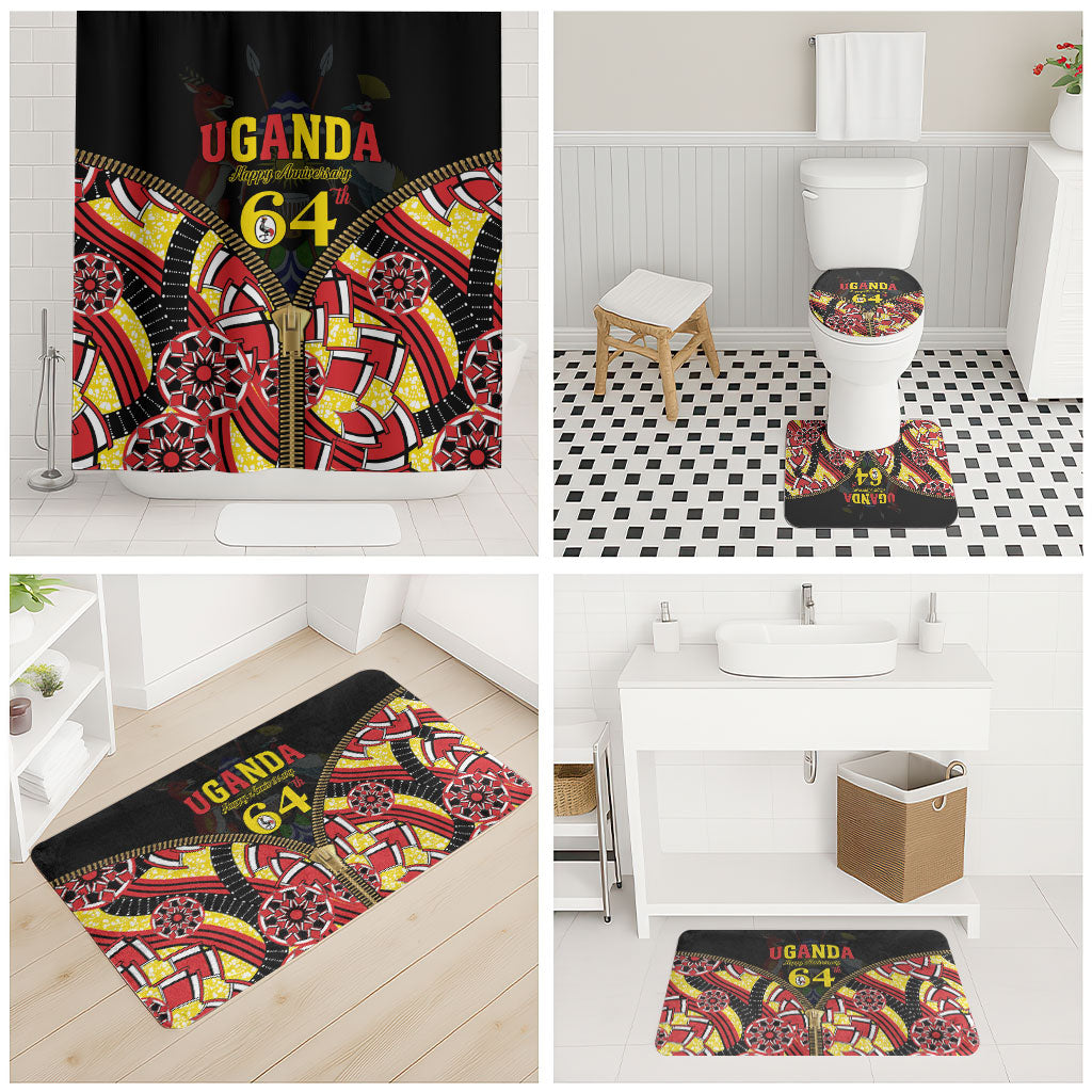 Uganda 64th Anniversary Bathroom Set Happy Independence Day