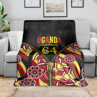 Uganda 64th Anniversary Blanket Happy Independence Day