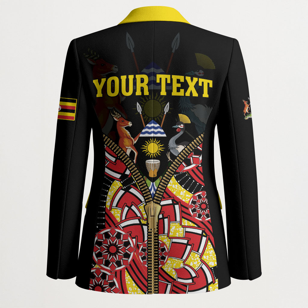 Personalised Uganda 64th Anniversary Blazer Happy Independence Day