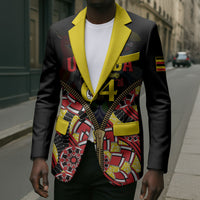 Personalised Uganda 64th Anniversary Blazer Happy Independence Day