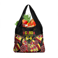 Uganda 64th Anniversary Grocery Bag Happy Independence Day