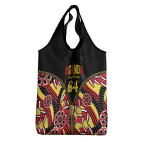 Uganda 64th Anniversary Grocery Bag Happy Independence Day