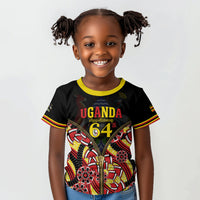 Personalised Uganda 64th Anniversary Kid T shirt Happy Independence Day