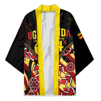 Personalised Uganda 64th Anniversary Kimono Happy Independence Day