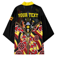 Personalised Uganda 64th Anniversary Kimono Happy Independence Day