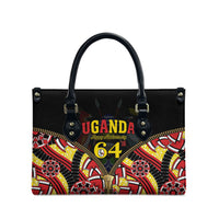 Uganda 64th Anniversary Leather Bag Happy Independence Day