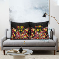 Uganda 64th Anniversary Pillow Cover Happy Independence Day