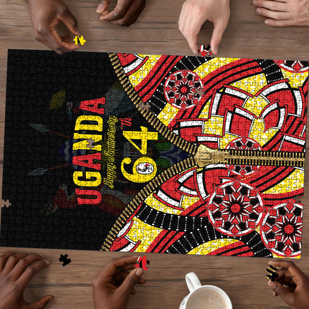 Uganda 64th Anniversary Puzzle Happy Independence Day