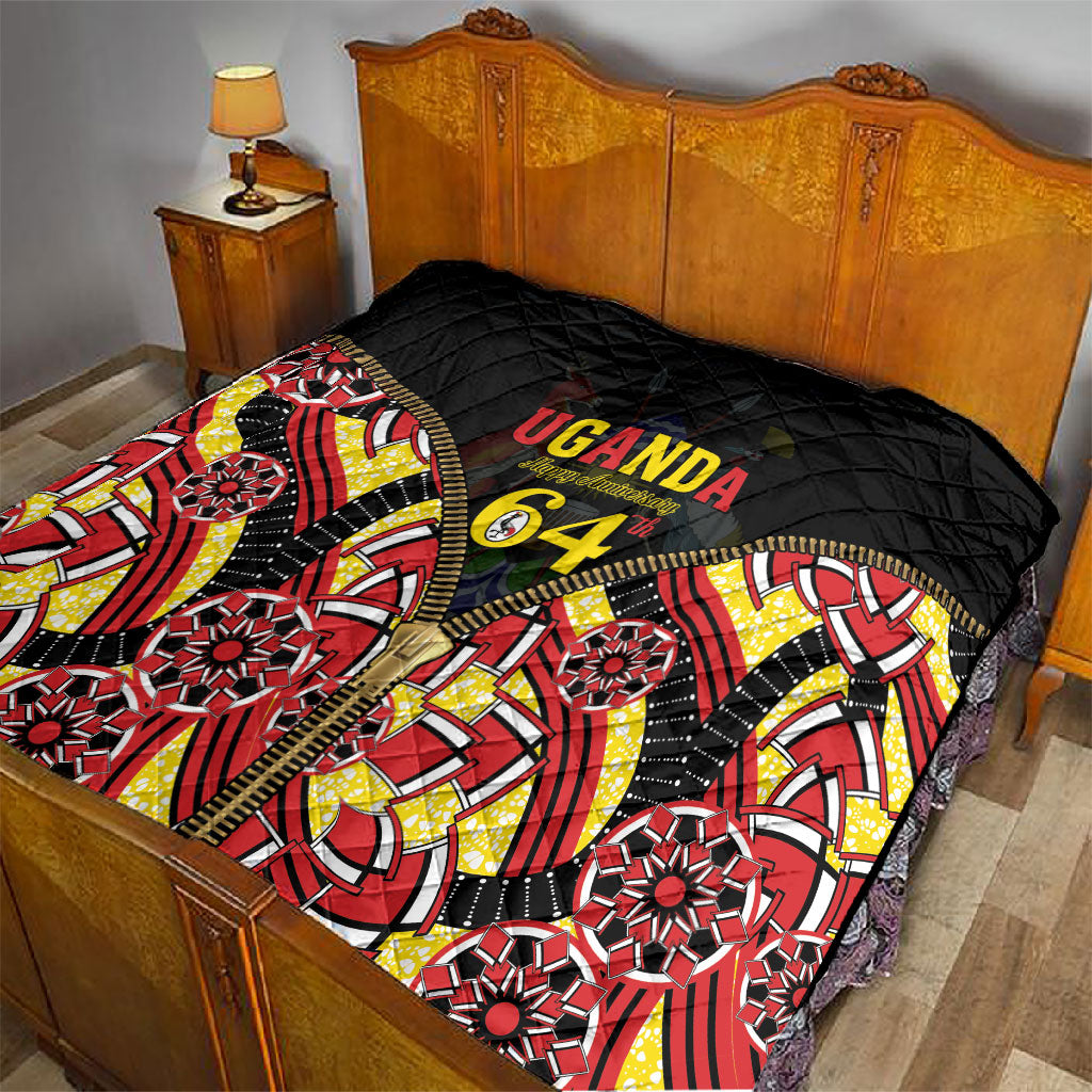 Uganda 64th Anniversary Quilt Happy Independence Day