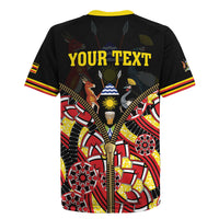 Personalised Uganda 64th Anniversary Rugby Jersey Happy Independence Day