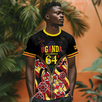 Personalised Uganda 64th Anniversary T shirt Happy Independence Day