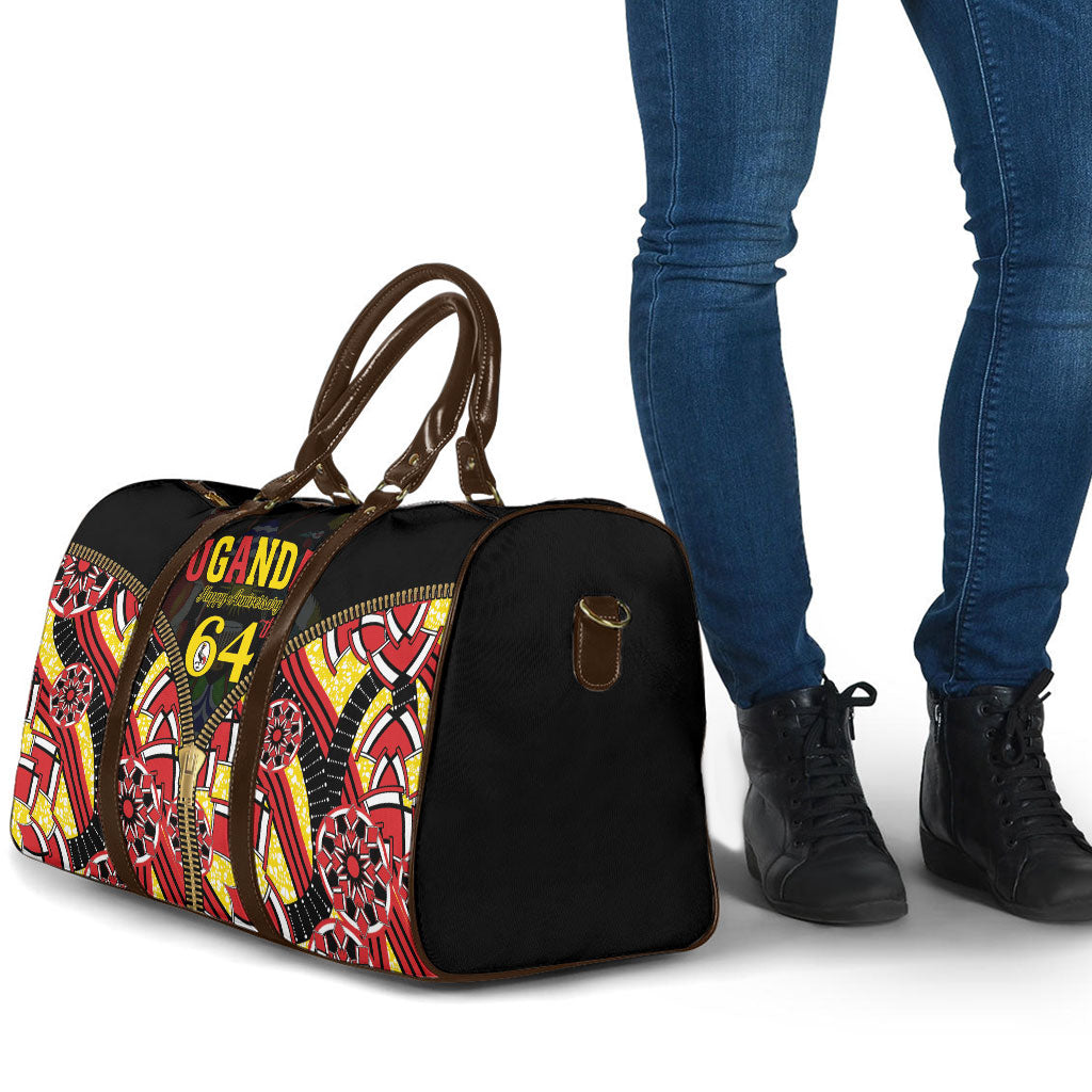Uganda 64th Anniversary Travel Bag Happy Independence Day