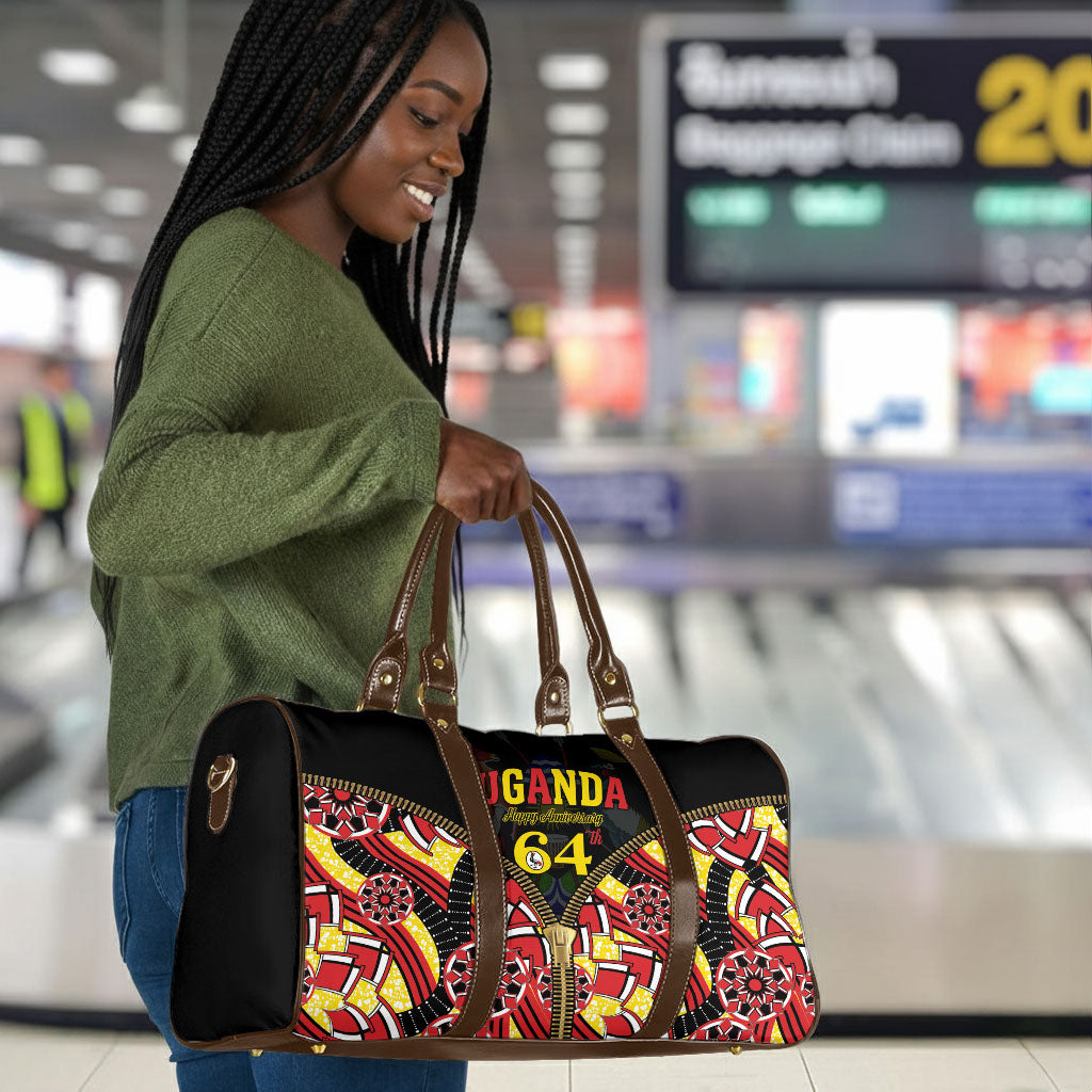 Uganda 64th Anniversary Travel Bag Happy Independence Day