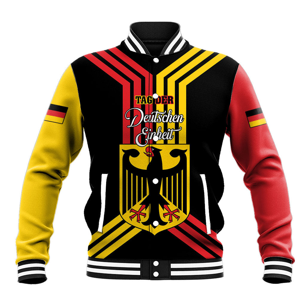 Personalised Tag Der Deutschen Einheit Baseball Jacket Happy Unity Day