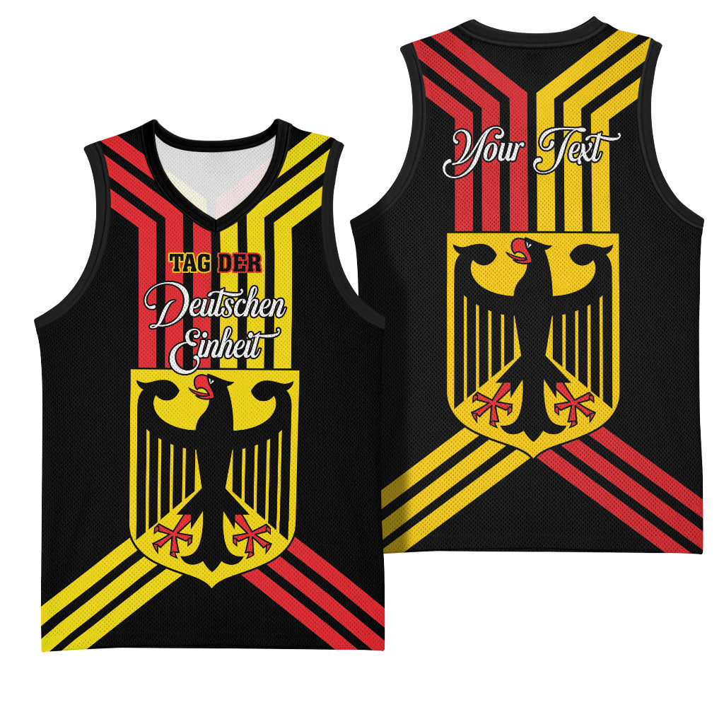 Personalised Tag Der Deutschen Einheit Basketball Jersey Happy Unity Day