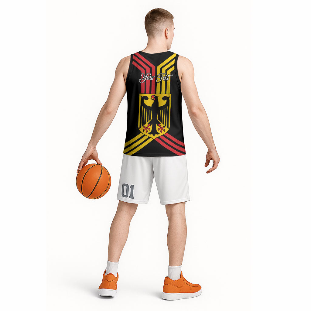 Personalised Tag Der Deutschen Einheit Basketball Jersey Happy Unity Day